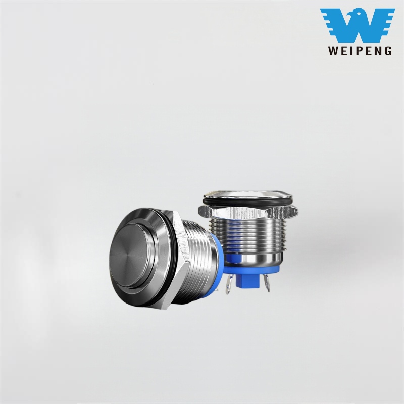 16/19mm Meaisín Tosaigh Athraigh Miotal Brúigh Button