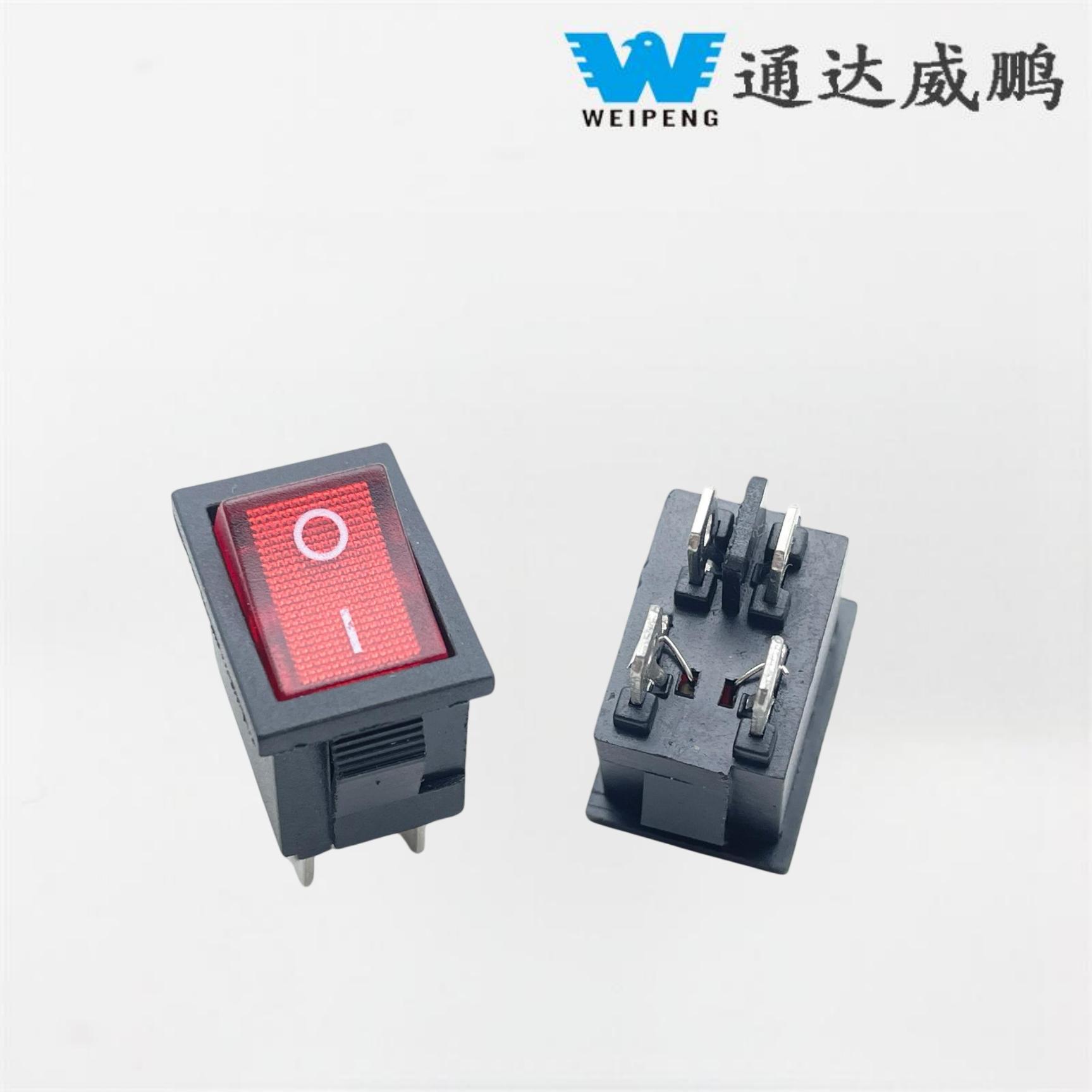 4-Legged 2-Post Rocker Switch 21*15mm